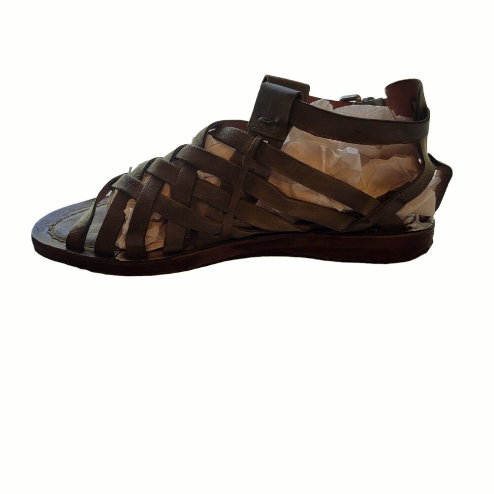 A.S.98 Army Green Sandals Size 37 - Picture 6 of 11